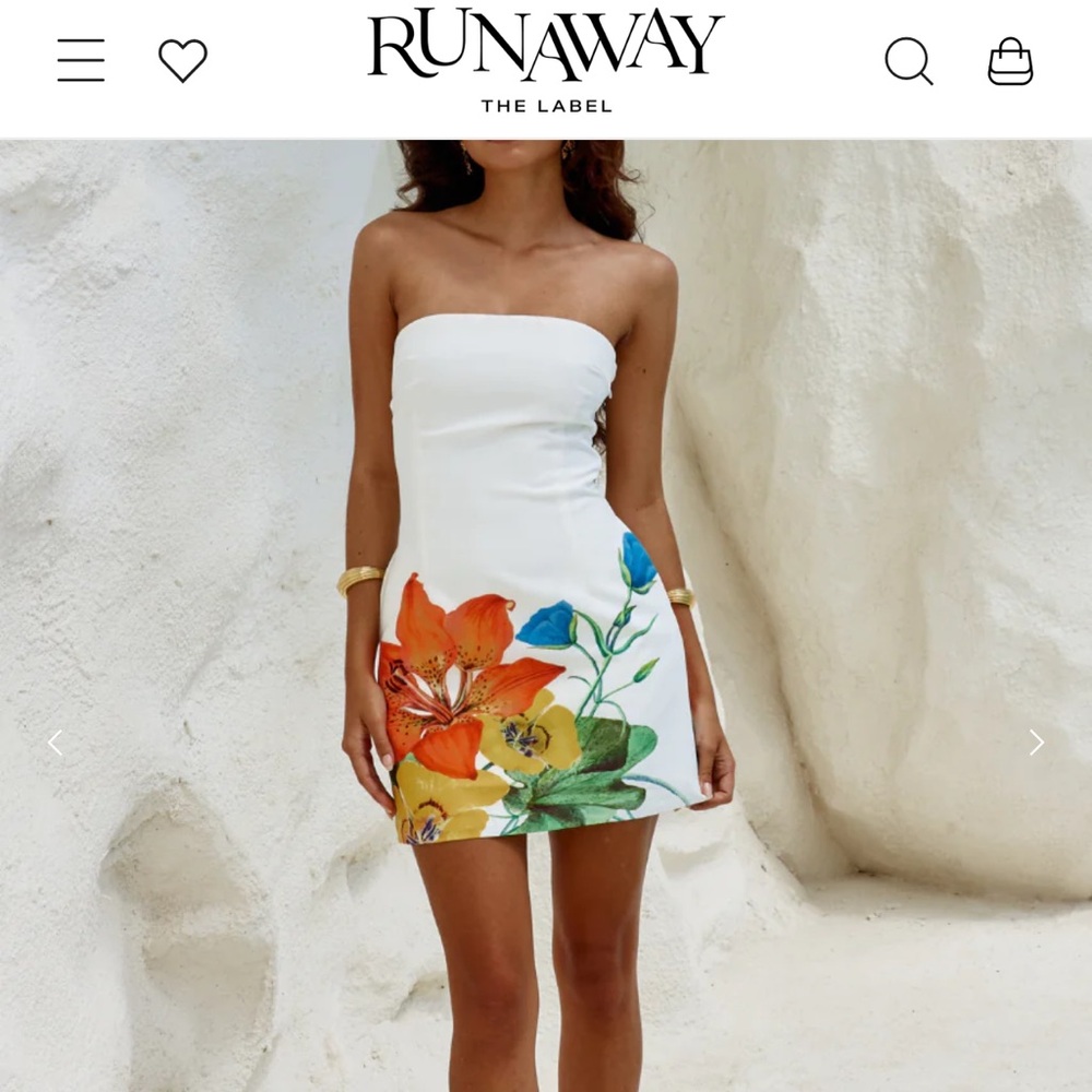 Runaway the label- Primerose mini dress  🌺 Floral